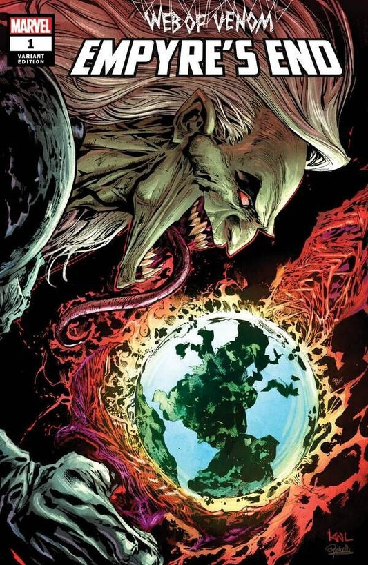 WEB OF VENOM: EMPYRE'S END #1 * EXCLUSIVE KEN LASHLEY VIRGIN VARIANT KNULL