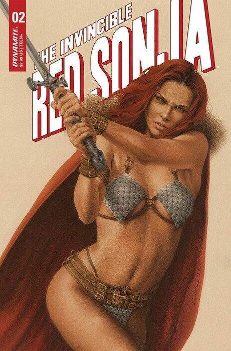 Invincible Red Sonja #2 C Celina Variant Cover,  1st Print, 2021