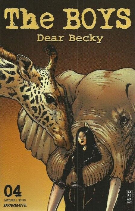 The Boys Dear Becky #4 Dynamite Entertainment Comics 2020 High Grade