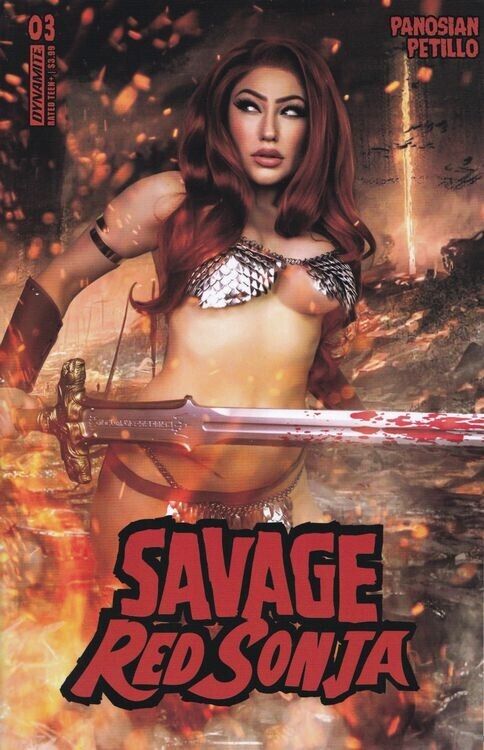 🩸  Red Sonja #3  |  Cover D  Cosplay  variant  🩸