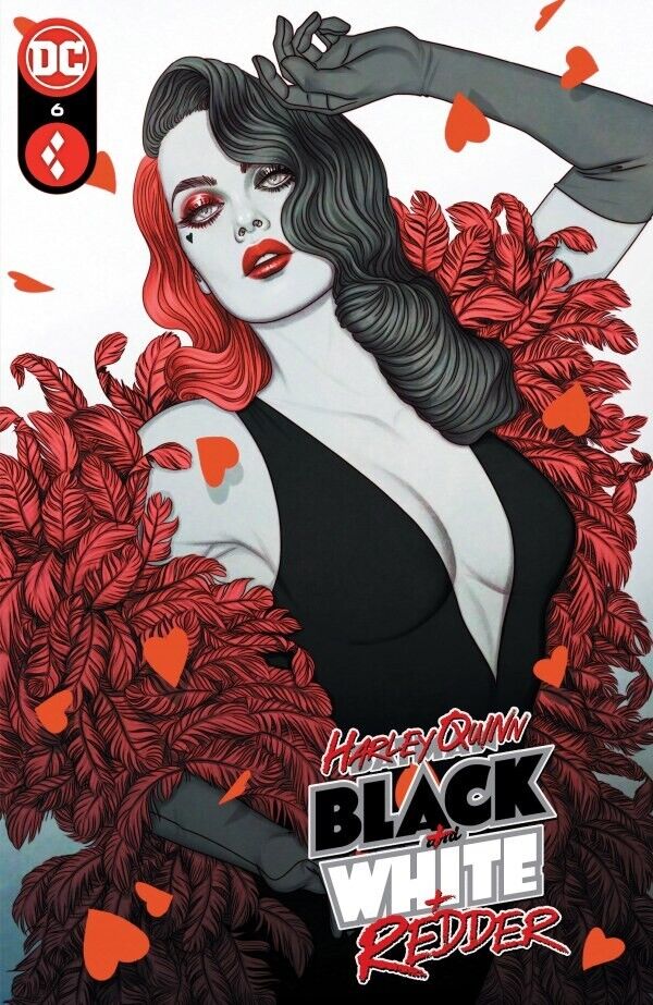 HARLEY QUINN: BLACK WHITE REDDER #6 (JENNY FRISON MAIN COVER)(2023) ~ DC Comics