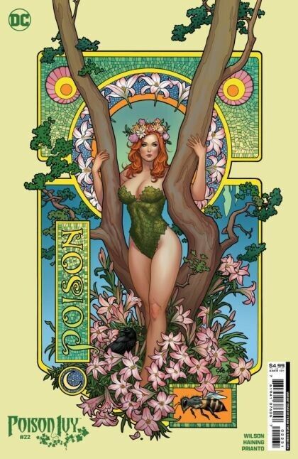 🔥🌿 POISON IVY #22 FRANK CHO Card Stock Variant Cvr B, May 07, 2024