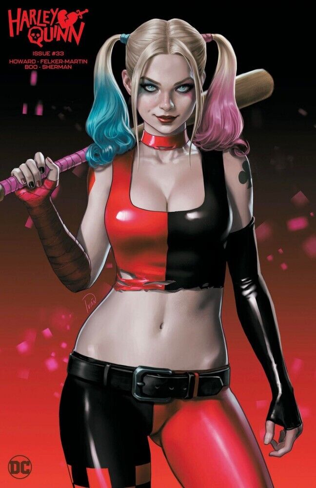 HARLEY QUINN 33 IVAN TALAVERA 616 Trade & Minimal Dress Variant Set LTD 1500