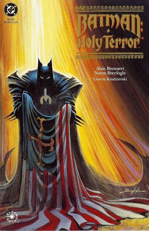 Batman DC COMICS Holy Terror Elseworlds 1991