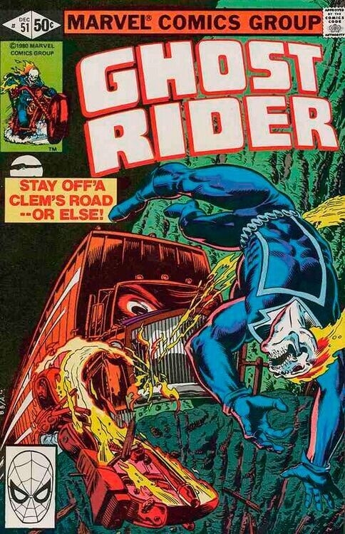 Ghost Rider -  #51  - Marvel Comics - Direct - 1980 - CLASSIC grab it NOW!!!