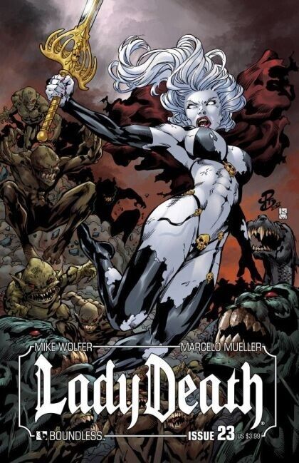 Lady Death (Boundless 2010-2015) #23 (2012) Renato Camilo Cover 1st Print (NM-)