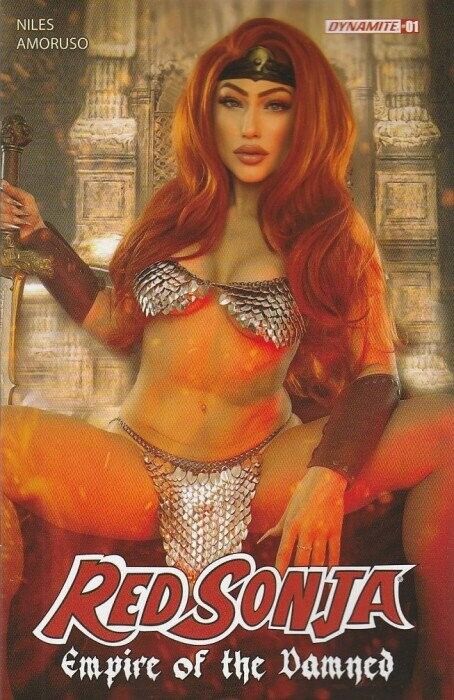 🔥Red Sonja Empire Of The Damned #1 . Cover D . Cosplay variant🔥