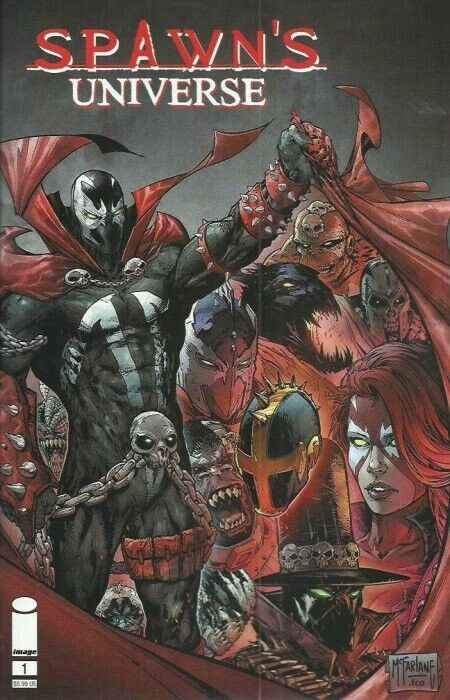 Spawn's Universe #1 Todd McFarlane Cover F Team-Up Variant Image Comics 2021