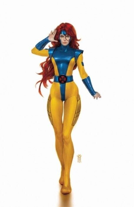 🔥✖️ X-MEN #16 MIGUEL MERCADO Jean Grey  Unknown 616 Comics Virgin Variant