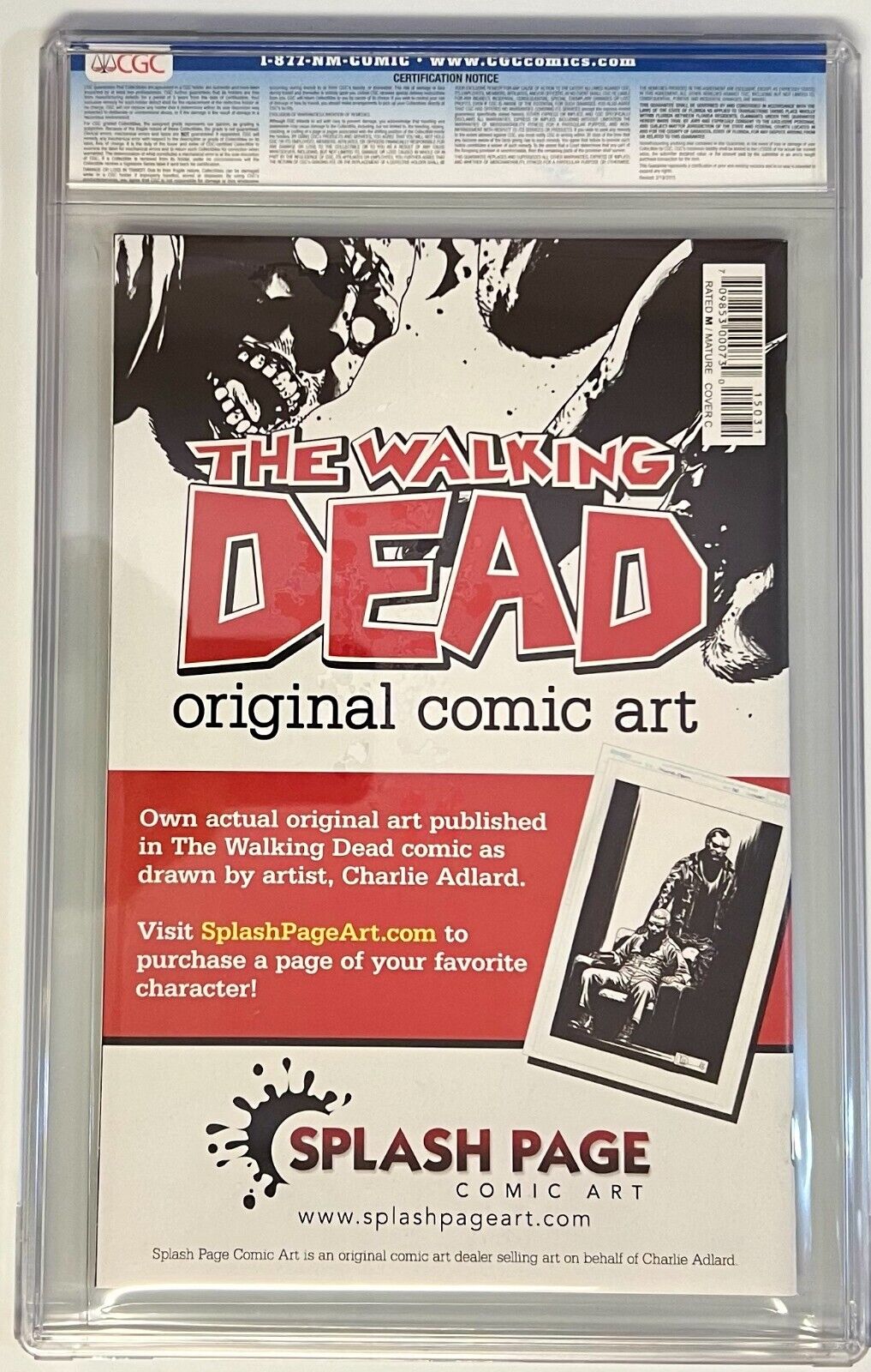 Walking Dead #150 Latour Variant CGC 9.8