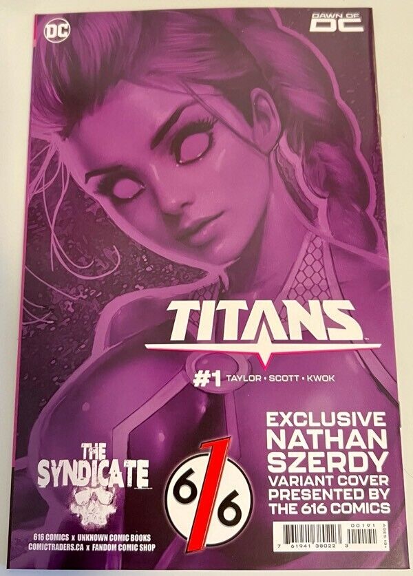 TITANS #1 NATHAN SZERDY (616) EXCLUSIVE VAR (05/31/2023)