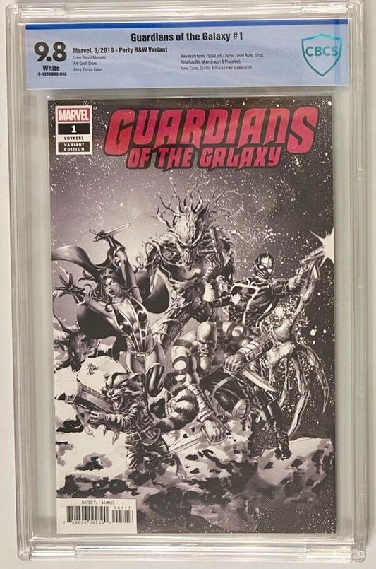 Guardians of the Galaxy 1 Incentive Mike Deodato Jr Party Sketch Var. CBCS 9.8!!