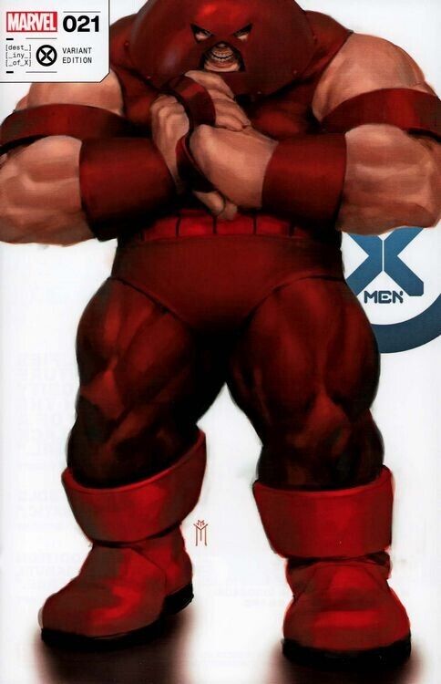 X-MEN #21 (MIGUEL MERCADO EXCLUSIVE JUGGERNAUT VARIANT)(2023)