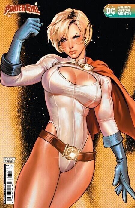 🔥 POWER GIRL #7 SOZOMAIKA WOMENS HISTORY MONTH Card Stock Variant Cvr D