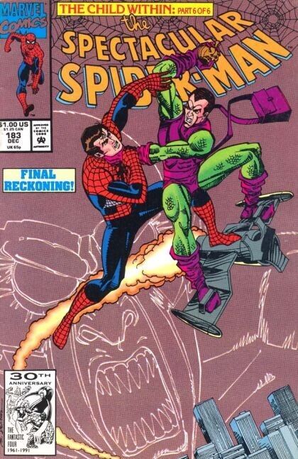 THE SPECTACULAR SPIDER-MAN #183 - DIRECT EDITION (1991)