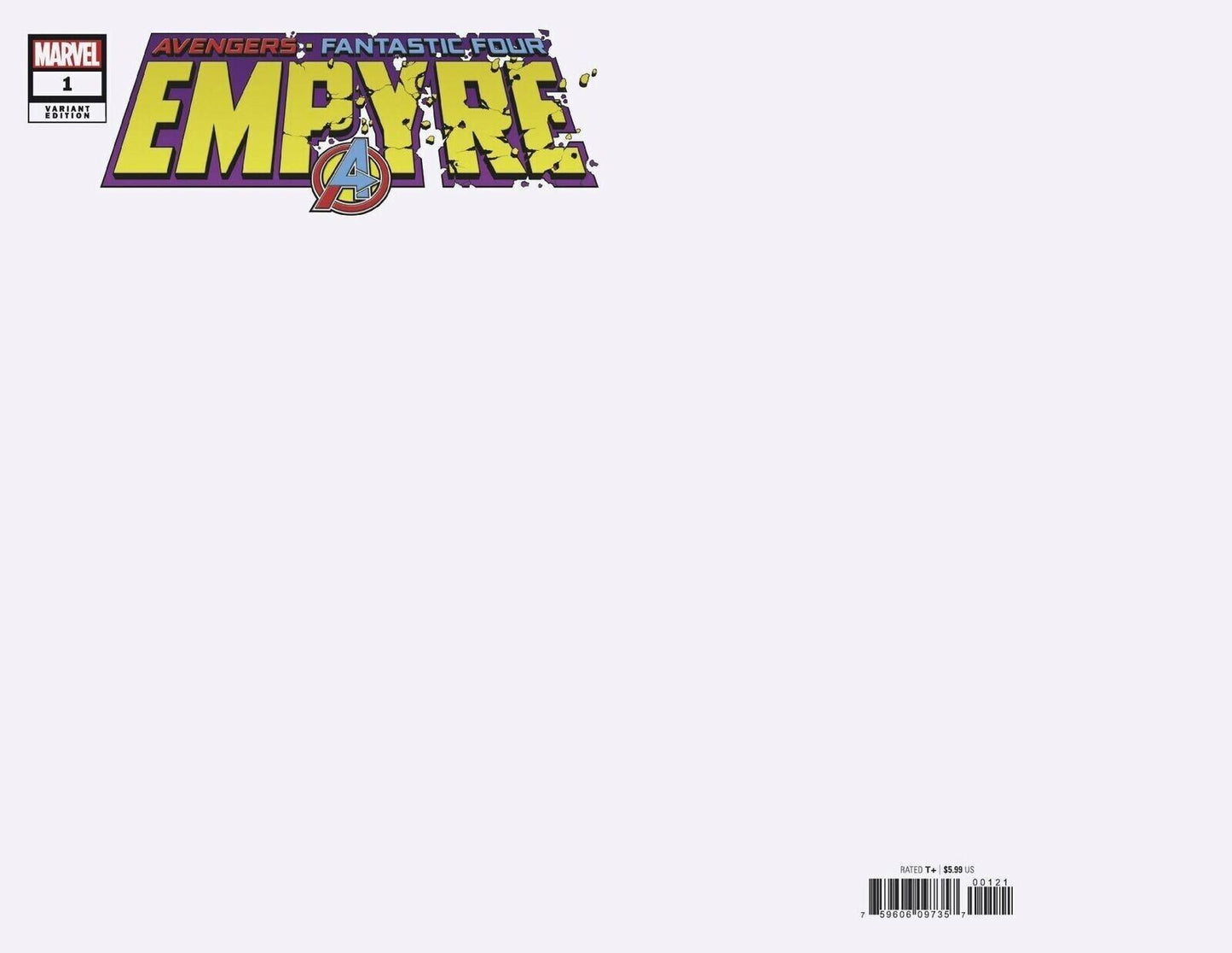 EMPYRE #1  BLANK VARIANT