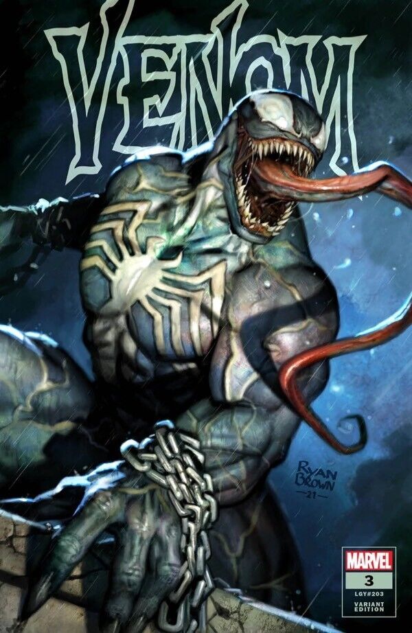 🚨🔥🕷 VENOM #3 RYAN BROWN 616 Exclusive Trade Dress Variant LTD 3000