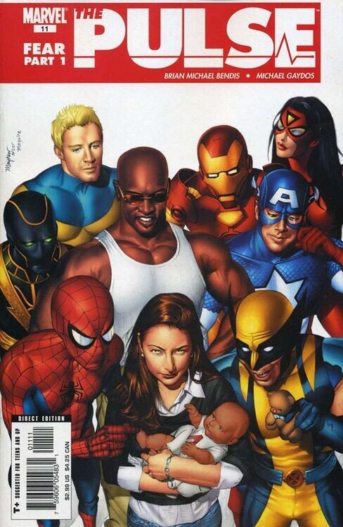 The Pulse #11 Marvel Comics 2005 1st Cover Appearance Danielle Cage as baby