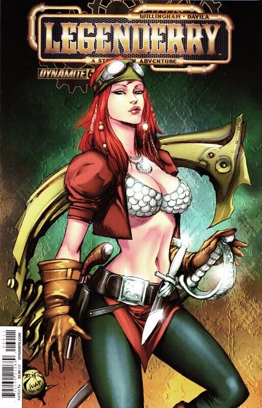 Legenderry: A Steampunk Adventure #6 Dynamite Comics  Joe Benitez Regular Cover