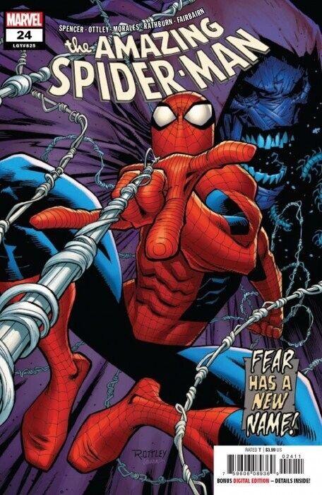 Amazing Spider-Man #24 / #825 Ryan Ottley Cover MARVEL NM.